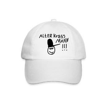Krassmann - Baseballkappe - Weiß/Weiß - Vorne