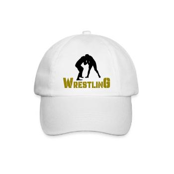wrestling - Baseballkappe - Weiß/Weiß - Vorne