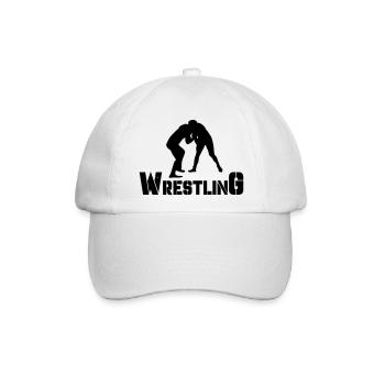 Wrestling - Baseballkappe - Weiß/Weiß - Vorne