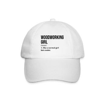 Holzarbeiter Holzarbeiter Holzarbeiter Holzarbeiter - Baseballkappe - Weiß/Weiß - Vorne