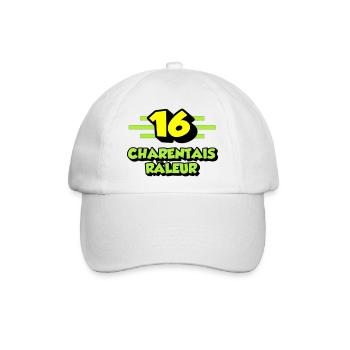 Beschwerdende Charentais - Baseballkappe - Weiß/Weiß - Vorne