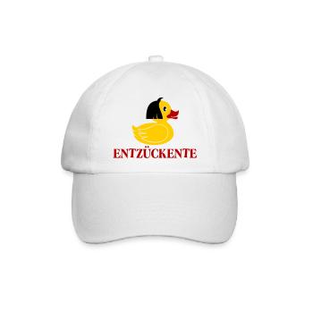 Entzückente - Baseballkappe - Weiß/Weiß - Vorne