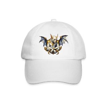 Gargoyle - Baseballkappe - Weiß/Weiß - Vorne