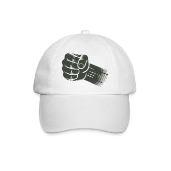 faust - Baseballkappe - Weiß/Weiß - Vorne
