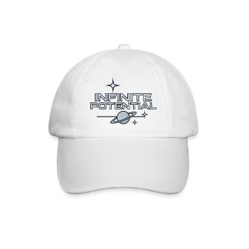 Infinite Potential - Baseballkappe - Weiß/Weiß - Vorne