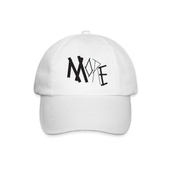 MORE - Baseballkappe - Weiß/Weiß - Vorne
