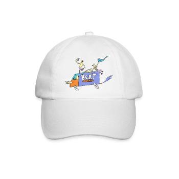 Bert_Express - Baseballkappe - Weiß/Weiß - Vorne