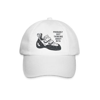 Beta Thought Sneaker Tee - Baseballkappe - Weiß/Weiß - Vorne