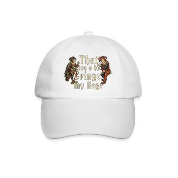 Ren Faire Medieval - Baseballkappe - Weiß/Weiß - Vorne