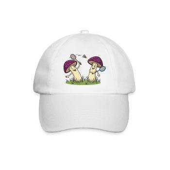 Federball - Baseballkappe - Weiß/Weiß - Vorne