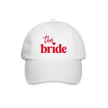 The Bride! Herz - Baseballkappe - Weiß/Weiß - Vorne