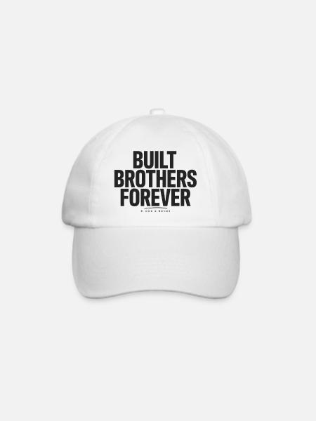 Brüder Für Immer Ewige Bande - Baseballkappe - Weiß/Weiß