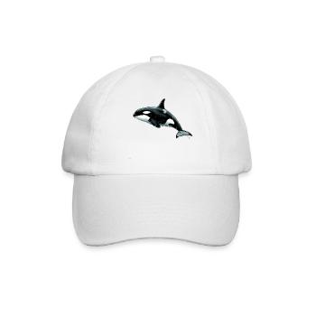 Pflügen - Baseballkappe - Weiß/Weiß - Vorne
