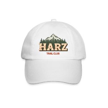 Harz Trail Club - Baseballkappe - Weiß/Weiß - Vorne
