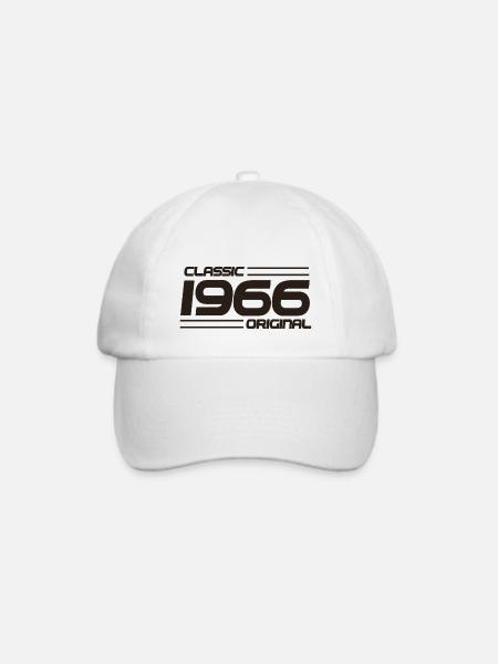 Classic 1966 original - Baseballkappe - Weiß/Weiß