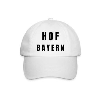 Hof Bayern - Baseballkappe - Weiß/Weiß - Vorne