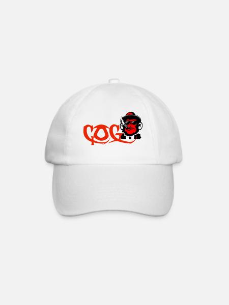 CHASEOG DESIGN - Baseballkappe - Weiß/Weiß