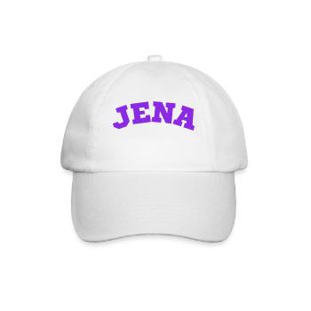 Jena - Baseballkappe - Weiß/Weiß - Vorne