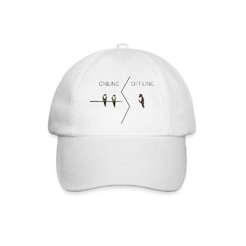 Online Birdy - Baseballkappe - Weiß/Weiß - Vorne