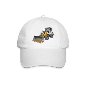 Radlader - Baseballkappe - Weiß/Weiß - Vorne