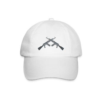 AK REVOLUTION - Baseballkappe - Weiß/Weiß - Vorne
