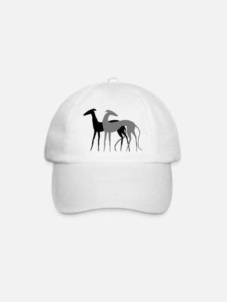 Galgos - Baseballkappe - Weiß/Weiß
