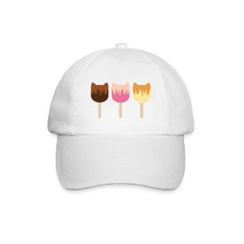 Freunde - Baseballkappe - Weiß/Weiß - Vorne