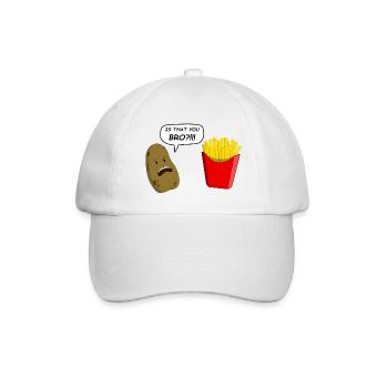 potato - Baseballkappe - Weiß/Weiß - Vorne
