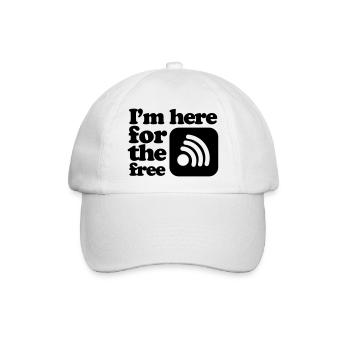 internet - Baseballkappe - Weiß/Weiß - Vorne