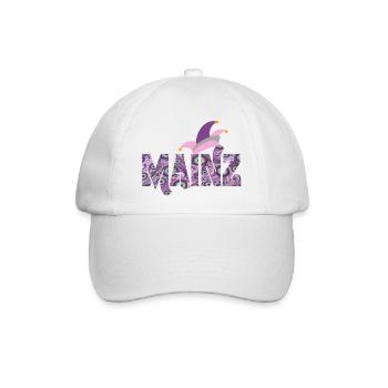 mainz karneval e 6 - Baseballkappe - Weiß/Weiß - Vorne