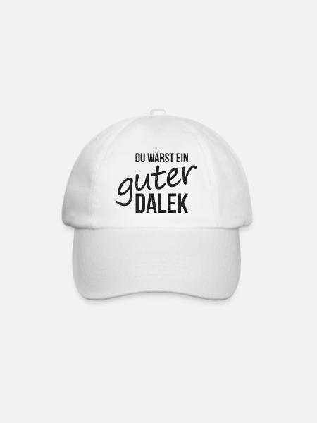 Dalek - Baseballkappe - Weiß/Weiß