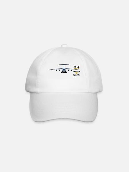 IL-76 - Baseballkappe - Weiß/Weiß