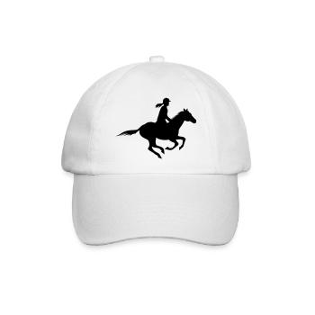 reitsport - Baseballkappe - Weiß/Weiß - Vorne