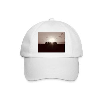 Stein Henge - Baseballkappe - Weiß/Weiß - Vorne