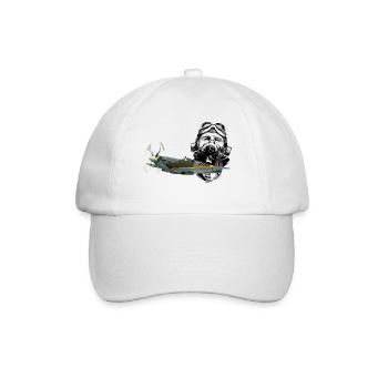 Pilot Spitfire - Baseballkappe - Weiß/Weiß - Vorne