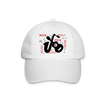 ROCK FOLK - Baseballkappe - Weiß/Weiß - Vorne