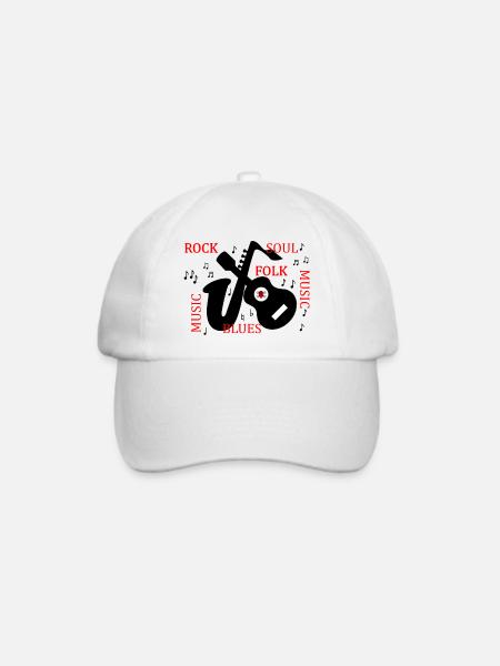ROCK FOLK - Baseballkappe - Weiß/Weiß