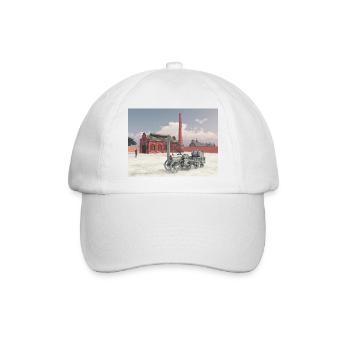 Industrielle Revolution - Baseballkappe - Weiß/Weiß - Vorne