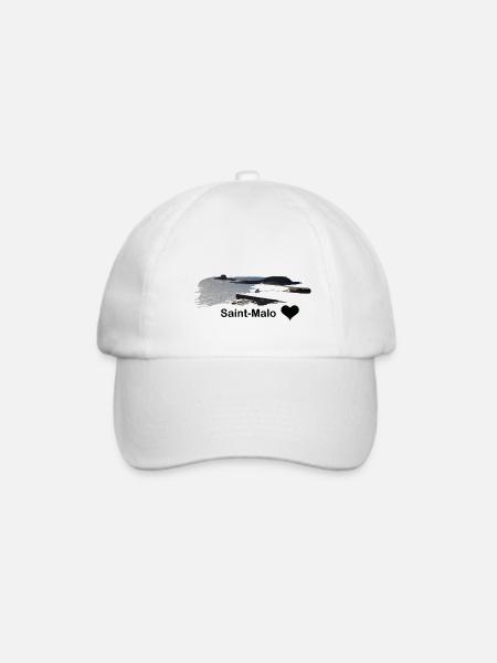 Heiliger Malo - Baseballkappe - Weiß/Weiß