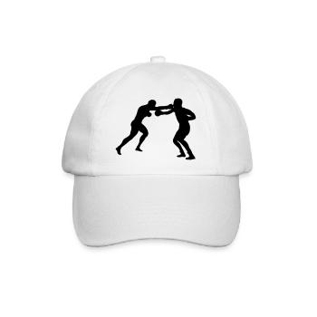 Boxkampf - Baseballkappe - Weiß/Weiß - Vorne