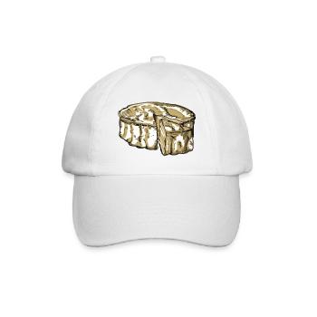 Camembert - Baseballkappe - Weiß/Weiß - Vorne