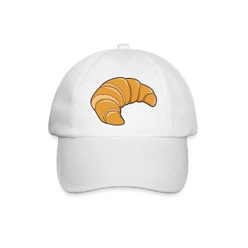 Croissant - Baseballkappe - Weiß/Weiß - Vorne