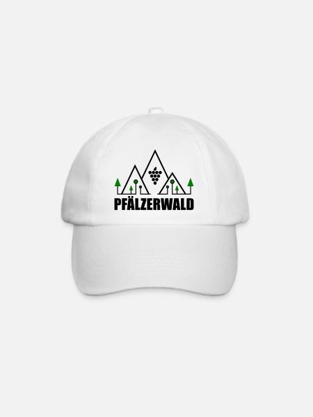 Pfälzerwald - Baseballkappe - Weiß/Weiß