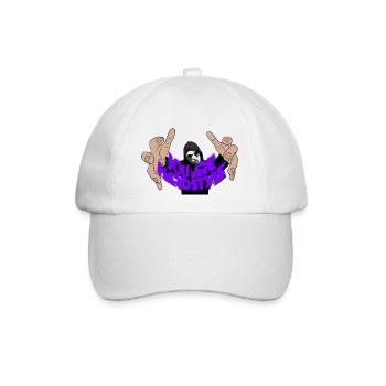 Hardstyle - Baseballkappe - Weiß/Weiß - Vorne
