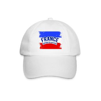 Supporter de France - Baseballkappe - Weiß/Weiß - Vorne
