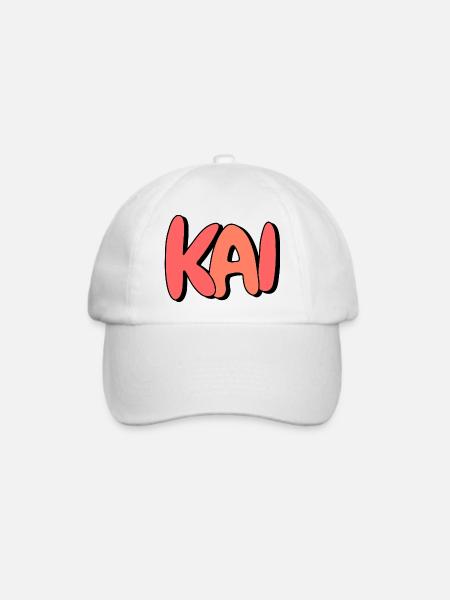 Kai - Baseballkappe - Weiß/Weiß