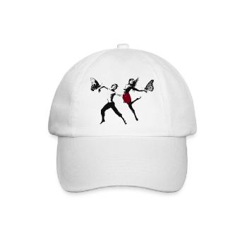 Moderne Dance - Baseballkappe - Weiß/Weiß - Vorne