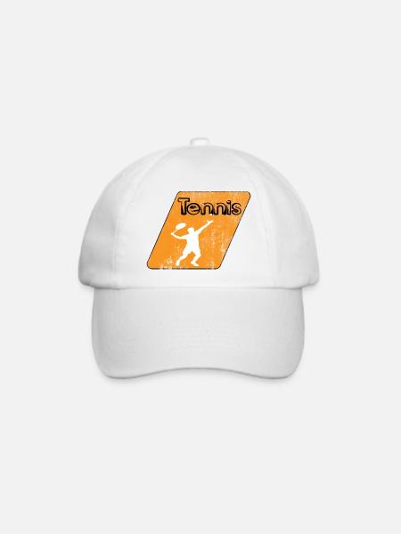 Tennis - Baseballkappe - Weiß/Weiß