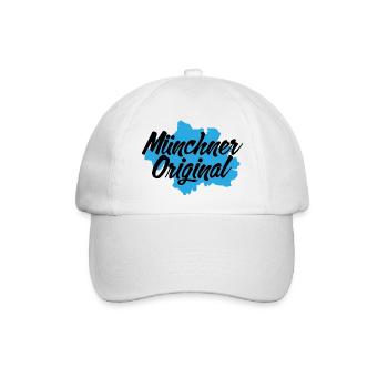 Münchner Original - Baseballkappe - Weiß/Weiß - Vorne