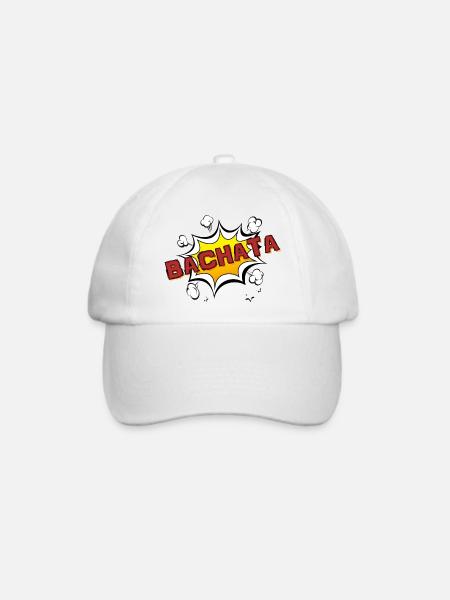 Bachata Boom - Baseballkappe - Weiß/Weiß